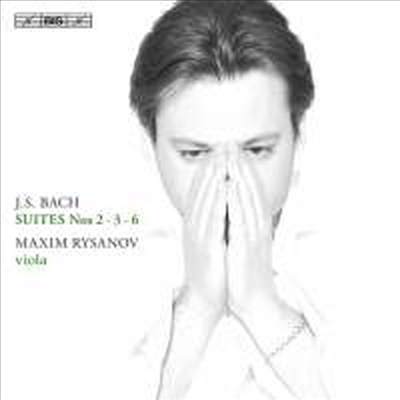 바흐: 무반주 첼로 모음곡 2번, 3번 & 6번 - 비올라 연주반 (Bach: Cello Suites Nos. 2, 3 & 6 - for Viola) (SACD Hybird) - Maxim Rysanov