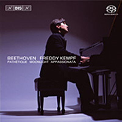 베토벤 : 피아노 소나타 8번 '비창', 14번 '월광', 23번 '열정' (Beethoven : Piano Sonata No.8 'Pathetique', No.14 'Moonlight', No.23 'Appassionata') (SACD Hybrid) - Freddy Kempf
