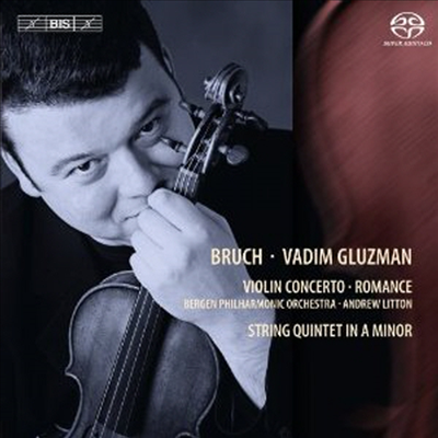 브루흐: 바이올린 협주곡, 로망스, 현악 오중주 (Bruch: Violin Concerto No.1, Romance, String Quintet) (SACD Hybrid) - Sandis Steinbergs