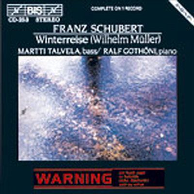 슈베르트 : 겨울나그네 (Schubert : Winterreise)(CD) - Martti Talvela