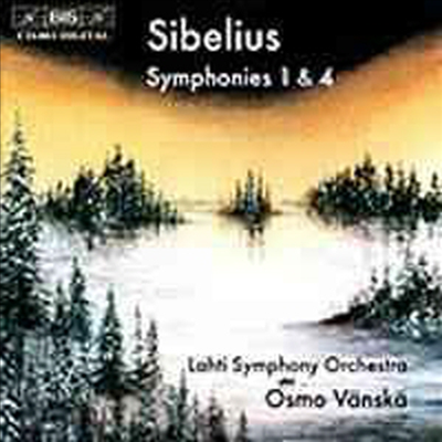 시벨리우스 : 교향곡 1 &amp; 4번 (Sibelius : Symphony No.1 &amp; 4)(CD) - Osmo Vanska