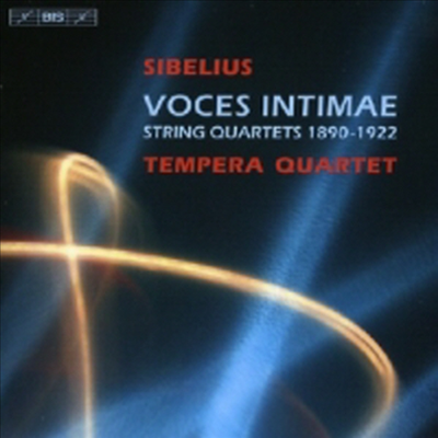 시벨리우스 : 현악 사중주 '친근한 목소리', 아다지오, 안단테 페스티보 (Sibelius : String Quartets Op.4, Op.56 'Voces intimae', Andante festivo)(CD) - Tempera Quartet