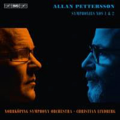 알란 페터손 : 교향곡 1, 2번 (Allan Pettersson : Symphonies Nos. 1 &amp; 2) (+DVD) - Christian Lindberg