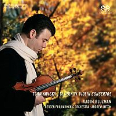 차이코프스키 & 글라주노프 : 바이올린 협주곡 (Tchaikovsky & Glazunov : Violin Concerto) (SACD Hybrid) - Vadim Gluzman