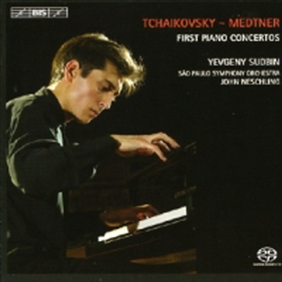 차이코프스키, 메트너 : 피아노 협주곡 1번 (Tchaikovsky : Piano Concerto No.1 Op.23, Medtner : Piano Concerto No.1 Op.33) (SACD Hybrid) - Yevgeny Sudbin