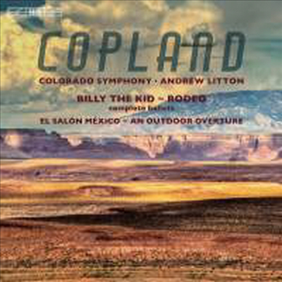 코플랜드: 빌리 더 키드 &amp; 로데오 모음곡 (Copland: Billy the Kid &amp; Rodeo) - Andrew Litton