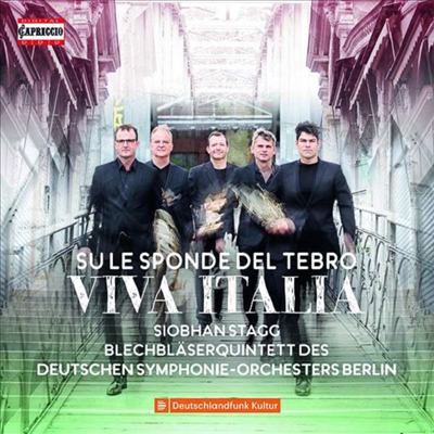 금관 오중주 - 비바 이탈리아 (Su Le Sponde Del Tebro - Viva Italia)(CD) - Brass Quintet of Deutsches Symphonie-Orchester Berlin