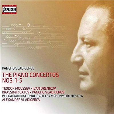 판초 블라디게로프: 피아노 협주곡 1-5번 (Pancho Vladigerov: Piano Concertos Nos.1-5) (3CD) - Teodor Moussev