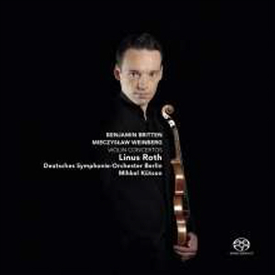 바인베르크 & 브리튼: 바이올린 협주곡 (Weinberg & Britten: Violin Concertos) (SACD Hybrid) - Mihkel Kutson