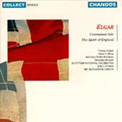 Elgar : Coronation Ode &amp; The Spirit of England, songs (CD) - Alexander Gibson