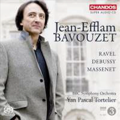 드뷔시, 마스네 : 피아노 작품집 & 라벨 : 피아노 협주곡 (Jean-Efflam Bavouzet plays Ravel, Debussy & Massenet) (SACD Hybrid) - Jean-Efflam Bavouzet