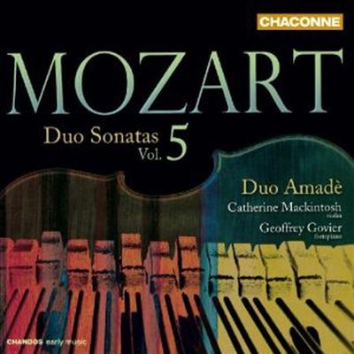 모차르트: 이중주 소나타 KV454 &amp; 547 (Mozart: Duo Sonatas KV 454 &amp; KV547)(CD) - Duo Amade