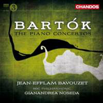 바르톡 : 피아노 협주곡 1~3번 (Bartok : Piano Concertos Nos.1, 2 & 3, complete)(CD) - Jean-Efflam Bavouzet