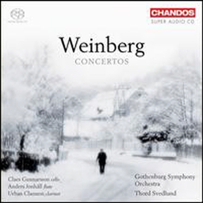 바인베르크: 풀루트 협주곡, 클라리넷 협주곡, 환상곡 (Weinberg: flute &amp; Clarinet Concertos, Fantasia)(CD) - Anders Johnhall