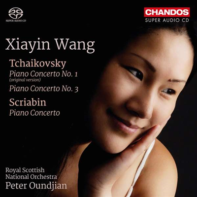 차이코프스키: 피아노 협주곡 1 & 3번 (Tchaikovsky: Piano Concertos Nos.1 & 3) (SACD Hybrid)(CD) - Xiayin Wang