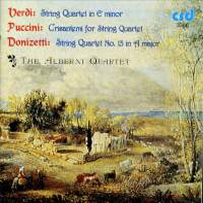 도니체티, 푸치니 & 베르디: 현악 사중주 작품집 (Donizetti, Puccini & Verdi: String Quartets)(CD) - lberni String Quartet