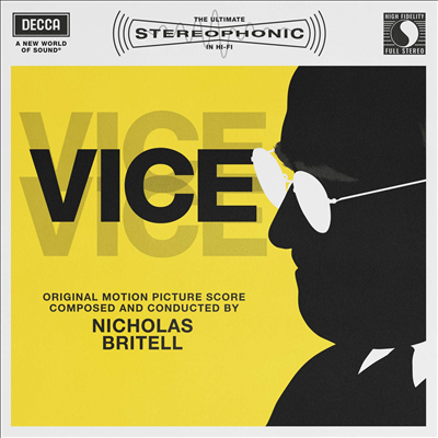 Nicholas Britell - Vice (바이스) (Original Motion Picture Score, 2LP, Gate-Fold)