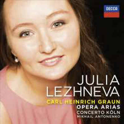 그라운: 오페라 아리아 (Graun: Opera Arias)(CD) - Julia Lezhneva