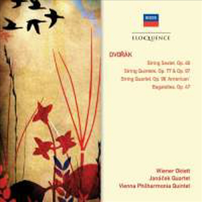 드보르작 : 현악 사중주, 오중주 & 육중주 (Dvorak : Sextet, String Quintet & String Quartet) (2CD, 최초 CD 발매반) - Vienna Octet