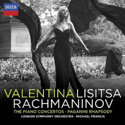 라흐마니노프: 피아노 협주곡, 파가니니 광시곡 (Rachmaninov: Complete Piano Concertos, Rhapsody On A Theme Of Paganini) (2CD) - Valentina Lisitsa