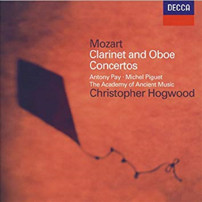 모차르트 : 클라리넷 협주곡 작품622, 오보에 협주곡 작품314 (Mozart : Clarinet Concerto K.622, Oboe Concerto K.314)(CD) - Christopher Hogwood