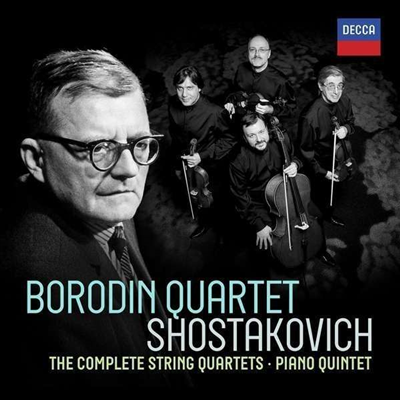 쇼스타코비치: 현악 사중주 전곡 1 - 15번 (Shostakovich: Complete String Quartets Nos.1 - 15) (7CD Boxset) - Borodin Quartet