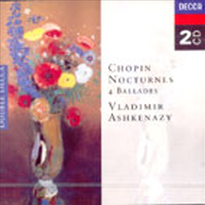 쇼팽 : 녹턴 (Chopin : Nocturnes Op.9, Nocturnes Op.15, Nocturnes Op.27 Etc.) (2CD) - Vladimir Ashkenazy