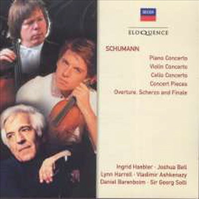 슈만: 피아노 협주곡, 첼로 협주곡, 바이올린 협주곡 (Schumann: Piano Concerto, Cello Concerto, Violin Concerto) (2CD) - Ingrid Haebler