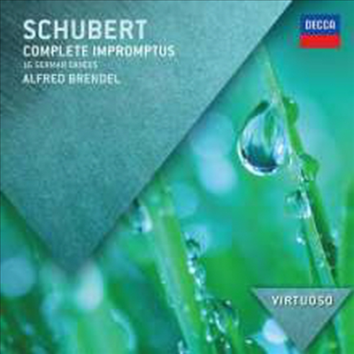슈베르트: 8개의 즉흥곡 & 16개의 독일 무곡 (Schubert: Impromptus, D899, D935 & 16 German Dances D783)(CD) - Alfred Brendel