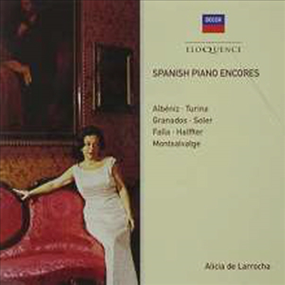 알리시아 데 라로차 - 스페인 피아노 앙콜집 (Alicia de Larrocha Plays Spanish Piano Encores)(CD) - Alicia de Larrocha	