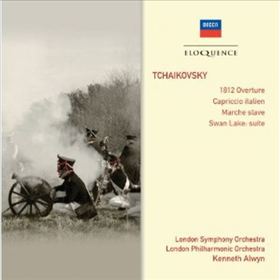 차이코프스키: 1812년 서곡, 이탈리아 기상곡 (Tchaikovsky: 1812 Overture, Capriccio Italien)(CD) - Knneth Alwyn