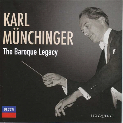 칼 뮌힝거 - 바로크 레코딩의 정수 (Karl Munchinger - Baroque Legacy) (8CD Boxset) - Karl Munchinger