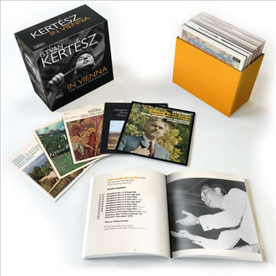 케르테츠 비엔나 녹음 (Istvan Kertesz in Vienna) (20CD + Blu-ray Audio) - Istvan Kertesz
