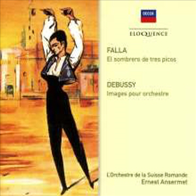 파야: 삼각 모자, 드뷔시: 영상 (Falla: Three-Cornered Hat, Debussy: Images)(CD) - Ernest Ansermet