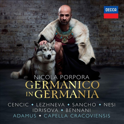 포르포라: 오페라 &#39;게르마니아의 게르마니쿠스&#39; (Porpora: Opera Germanico in Germania) (3CD) - Jan Tomasz Adamus