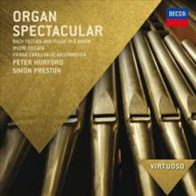 피터 휴포드, 사이몬 프레스톤 - 오르간 스펙타큘라 (Peter Hurford &amp; Simon Preston - Organ Spectacular)(CD) - Peter Hurford