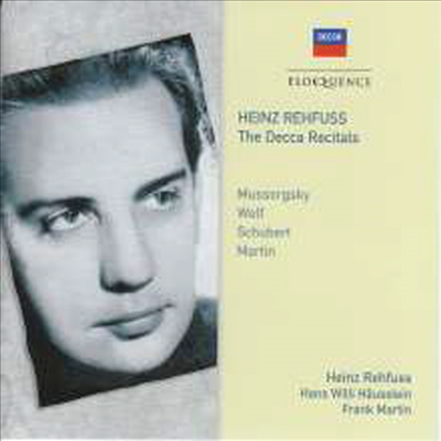 하인츠 레퓨스 - 바리톤 리사이틀 (Heinz Rehfuss - Decca Recitals)(CD) - Heinz Rehfuss