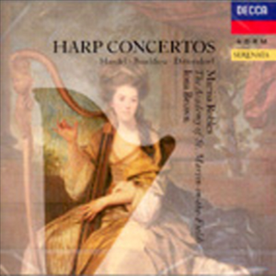 헨델, 브왈듀, 디터스도르프 : 하프 협주곡 (Handel, Boieldieu, Dittersdorf : Harp Concertos)(CD) - Marisa Robles