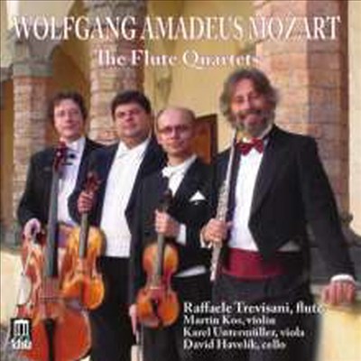 모차르트: 플루트 사중주 1번 - 4번 (Mozart: Flute Quartets Nos.1 - 4)(CD) - Raffaele Trevisani