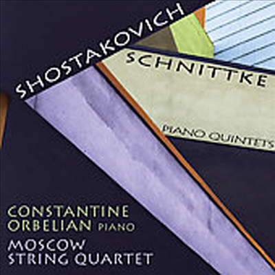 쇼스타코비치 : 피아노 오중주 G단조 Op.57 &amp; 슈니트케 : 피아노 오중주 (Shostakovichi : Quintet for Piano and Strings in G minor, Op.57)(CD) - Moscow String Quartet