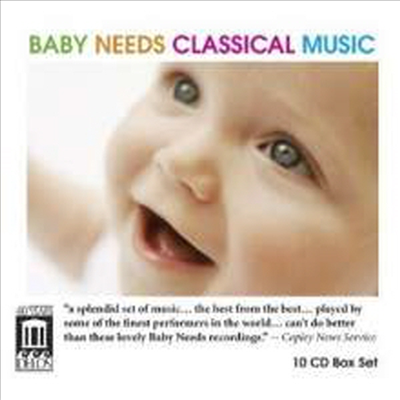 아가의 정서 발달에 필요한 엄선된 클래식 작품집 (Baby Needs Classical Music) (10CD Boxset) - 여러 연주가