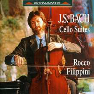 바흐: 무반주 첼로 모음곡 1-6번 (Bach: Six Suites For Solo Cello BWV1007-1012) (2CD) - Rocco Filippini