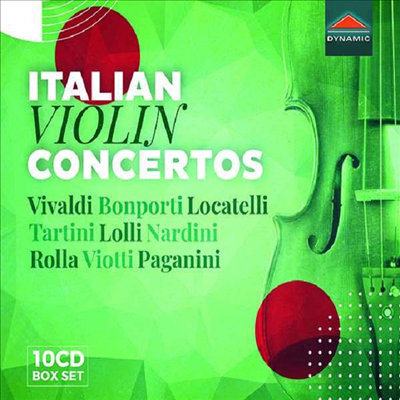 이탈리아의 바이올린 협주곡 (Italian Violin Concertos) (10CD Boxset) - 여러 아티스트