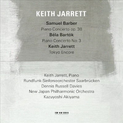 Keith Jarrett/Dennis Russell Davies - 바버, 바르톡: 피아노 협주곡 (Barber, Bartok: Piano Concertos)(CD)