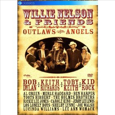 Willie Nelson &amp; Friends - Outlaws And Angels - Live May 2004 (PAL 방식)(DVD)