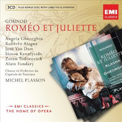 구노: 로미오와 줄리엣 (Gounod: Romeo Et Juliette) (Bonus Disc with Libretto & Synopsis) (4CD Boxset) - Angela Gheorghiu