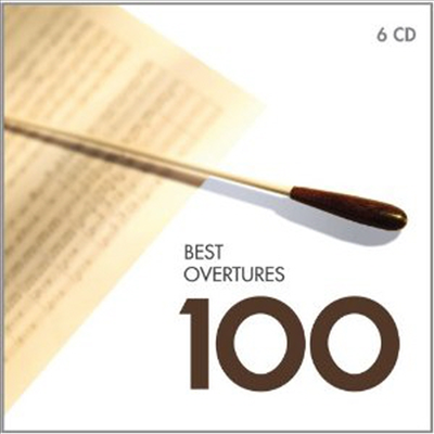 베스트 서곡 100 (Best Overtures 100) (6CD Boxset) - 여러 연주가