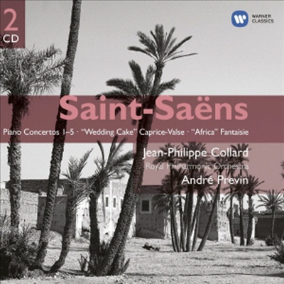 생상 : 피아노 협주곡 전곡 (Saint-Saens : Piano Concertos Nos.1-5) (2CD) - Andre Previn