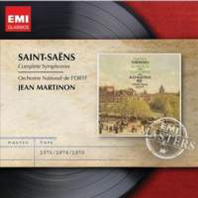 생상: 교향곡 전곡집 (Saint-Saens: Complete Symphonies) (Remastered)(2CD) - Jean Martinon