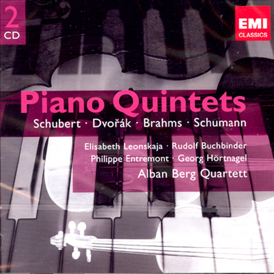 슈베르트 : 오중주 &#39;송어&#39; &amp; 브람스 : 피아노 오중주 (Schubert : Quintet In A &#39;The Trout&#39;) (2 for 1) - Alban Berg Quartett